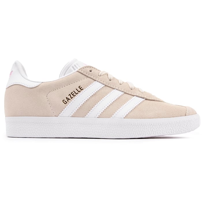 Womens off white/cloud white/clear Adidas Gazelle Sneaker Soletrader